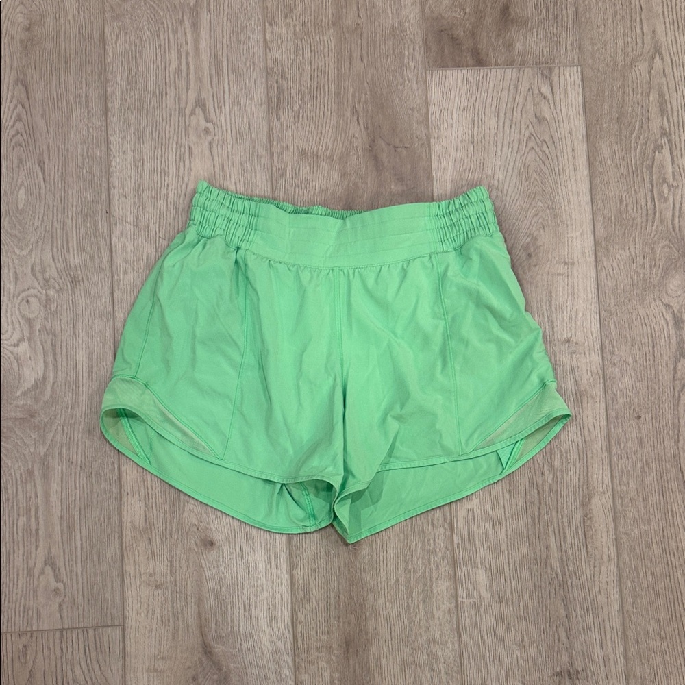 Lululemon Athletica Mint Green Athletic Shorts